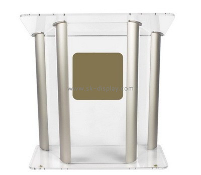 Customize plexiglass podium AFS-442