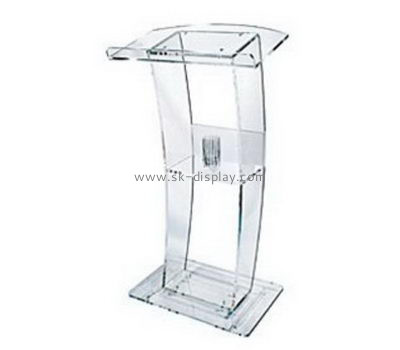 Customize acrylic computer lectern AFS-447