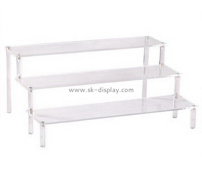 3 tiered clear acrylic display risers SOD-689