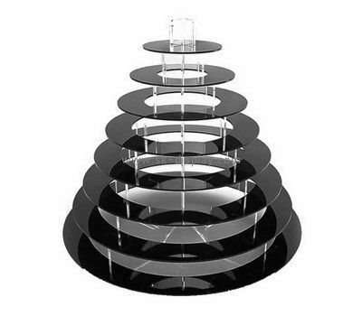 8 tiered round acrylic cupcake display stands FD-161