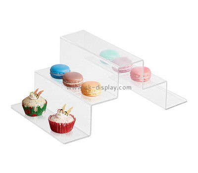 Tiered clear acrylic cupcake and macaron display stands FD-176