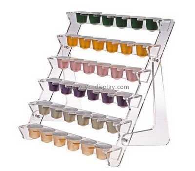 Custom clear acrylic tiered display stands FD-183
