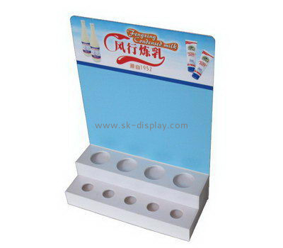 Custom acrylic condensed milk display holder FD-186