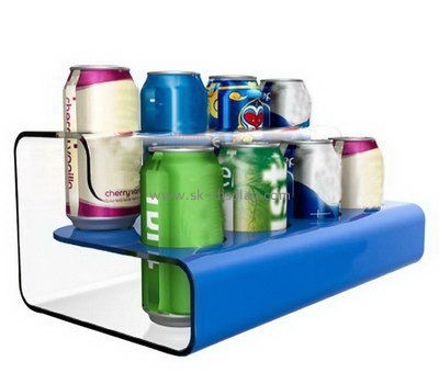 Custom acrylic beverage can display holders FD-187