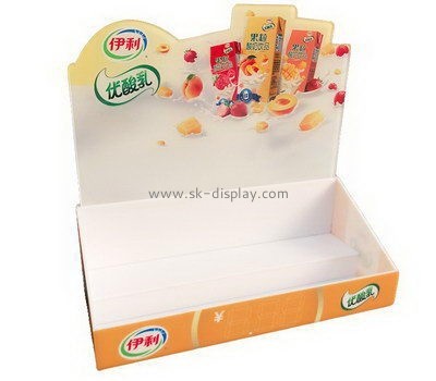Customize 2 tiered acrylic yoghourt display stands FD-195