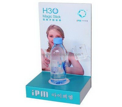 Customize acrylic water bottle display stands FD-194