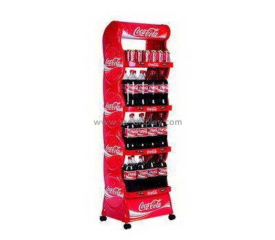 Customize 4 tiered acrylic Cola display racks FD-218