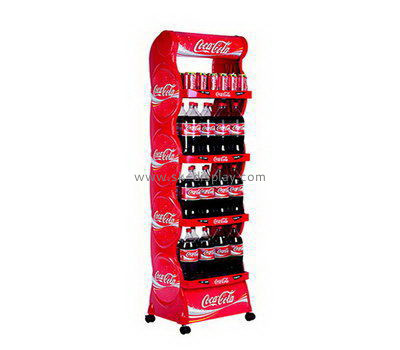 Customize 4 tiered acrylic Cola display racks FD-218