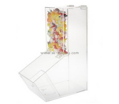 Customize counter top acrylic candy display case FD-223