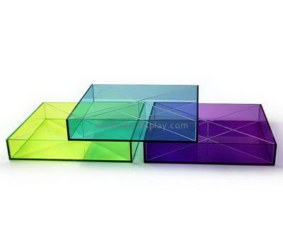 Customize square acrylic tray FD-247