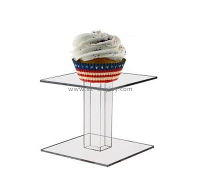 Customize single acrylic cupcake display stand FD-249