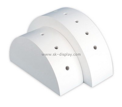 Customize white acrylic lollipop display holders FD-250