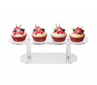 Customize small acrylic cake display stands FD-252
