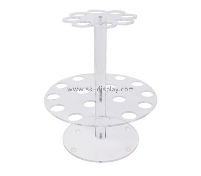 Customize 2 tiered acrylic ice-cream display stands FD-254