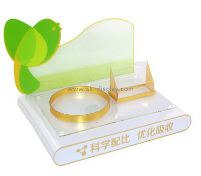 Customize acrylic milk powder display stands FD-258