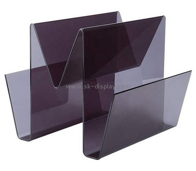 Custom acrylic magazine holder BD-884