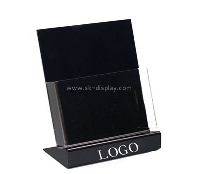 Customize slant acrylic brochure holder BD-888