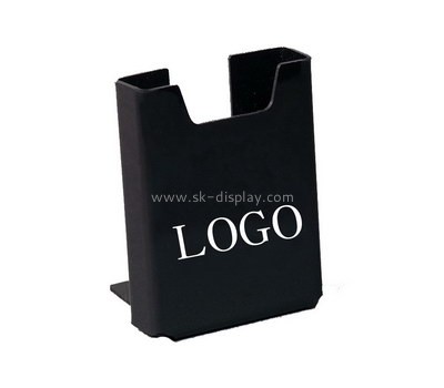 Custom black acrylic literature holder BD-902