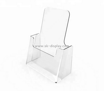 Custom acrylic leaflet display holder BD-919