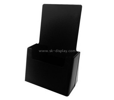 Custom black acrylic pamplet holder BD-945