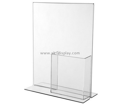 Custom vertical acrylic pamphlet holder BD-950