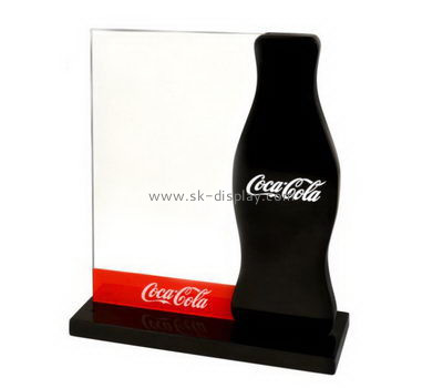 Custom restaurant table top acrylic sign holder BD-965