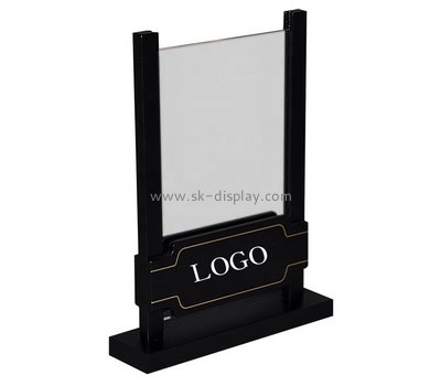 Custom vertical acrylic sign stands BD-979