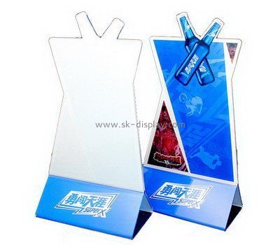 Custom table top acrylic sign stands BD-984