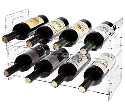 Custom acrylic 9 wine bottles display racks WD-119