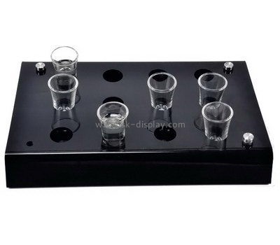 Custom bar counter top acrylic glasses holder WD-134