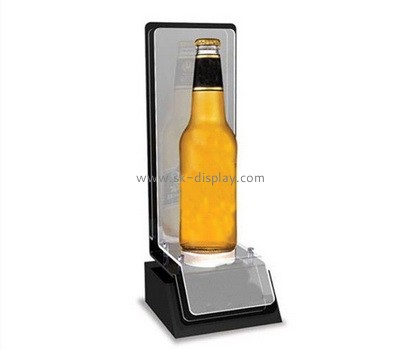 Custom retail acrylic bottle display holder WD-139