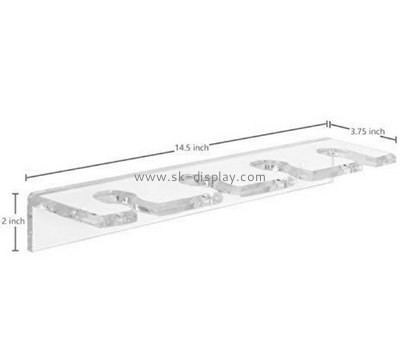 Custom wall mounted acrylic glasses display racks WD-161