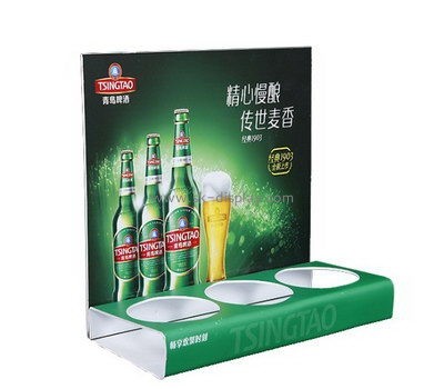 Custom retail acrylic beer display holders WD-163