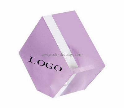 Customize laser cutting quadrilateral acrylic block CA-034