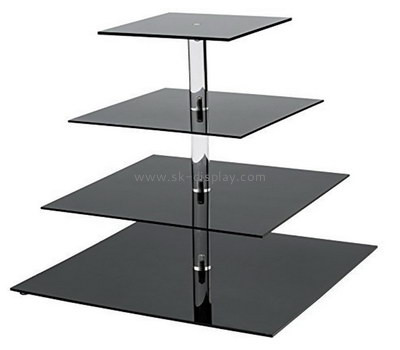 Custom 4 tiers acrylic cake display stand FD-268