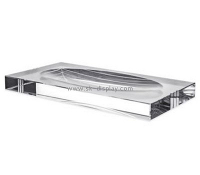 Custom clear acrylic soap dish AB-025