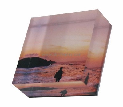 Custom acrylic UV printing photo block AB-031