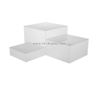 Custom tiered acrylic display block AB-042