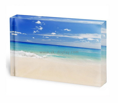 Custom acrylic photo block AB-047