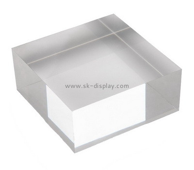 Custom clear perspex display block AB-062