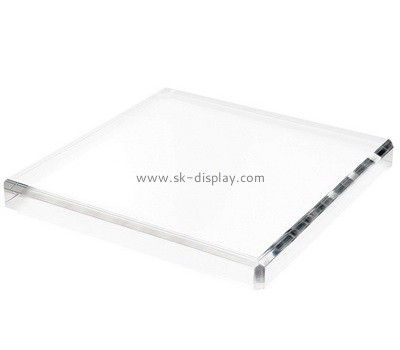 Custom clear plexiglass display block AB-070