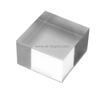 Custom clear acrylic display cube AB-076