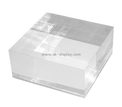 Custom clear acrylic display block AB-091