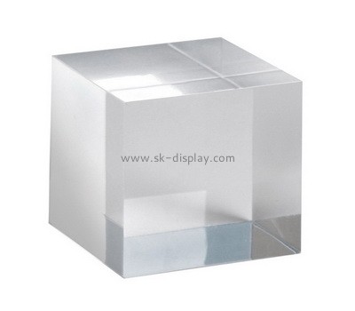 Custom clear acrylic display cube AB-136