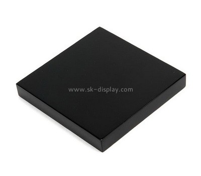 Custom black plexiglass display block AB-142