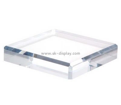 Custom plexiglass beveled display block AB-160