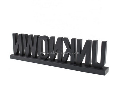 Custom black acrylic laser cutting letters CA-064