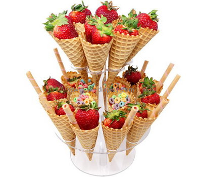 Custom acrylic ice-cream cone display stands FD-297