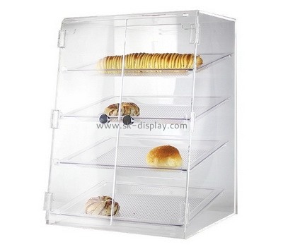 Custom countertop acrylic bread display cabinet FD-311