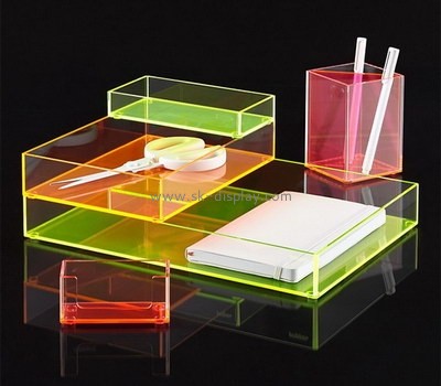 Custom table top acrylic serving trays STS-123